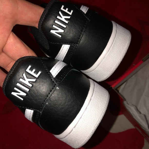 Nike Court Vision Lo Black / White - Picture 8 of 14